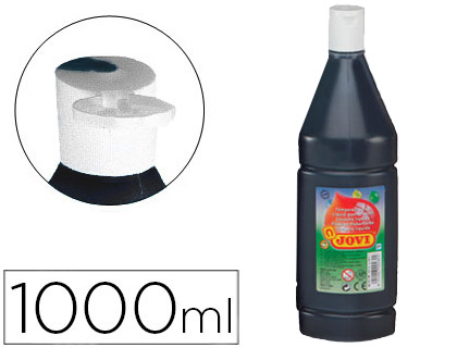 Témpera líquida Jovi escolar 1000ml. negro